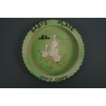 A 1920s Burleigh Ware "Quack Quack" baby's plate