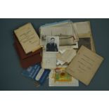 A quantity of military photographs and ephemera