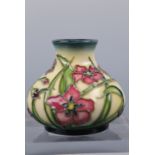 A Moorcroft limited edition vase, 6 cm high, 6/150, Rachel Bishop, 24.5.03