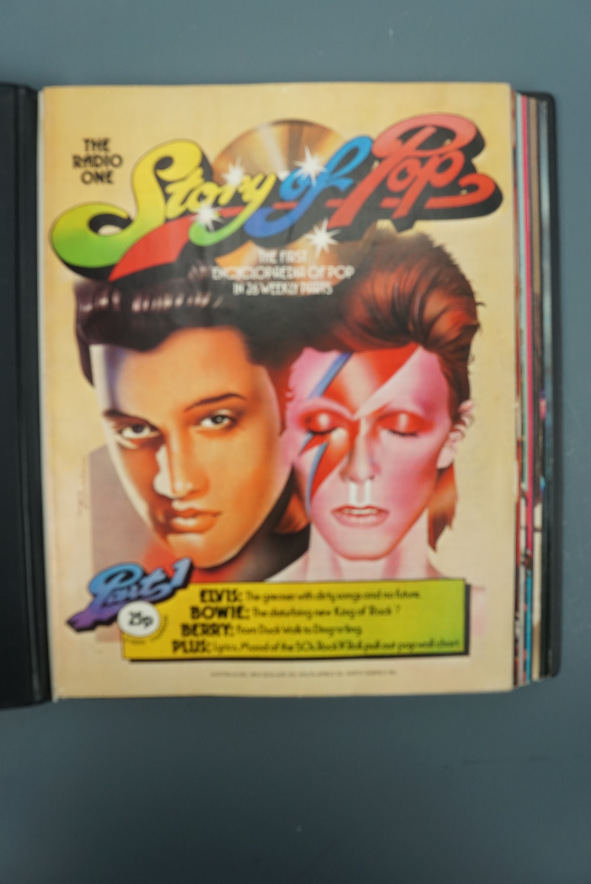 A set of the 1973 Radio One magazine "The Story Of Pop" in original binders - Image 4 of 4