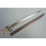 A French Mle 1866 bayonet