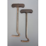 A pair of late 19th / early 20th Century boot-pulls