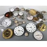 A quantity of watch movements