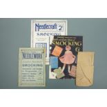 Two Victorian needlework journals: "Myra's Library of Needlework Complete Handbook on