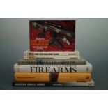 A quantity of books on military firearms