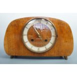 A 1960s Hermes mantle clock