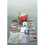 A quantity of Winston Churchill related items including biographies, a 1974 centenary first day