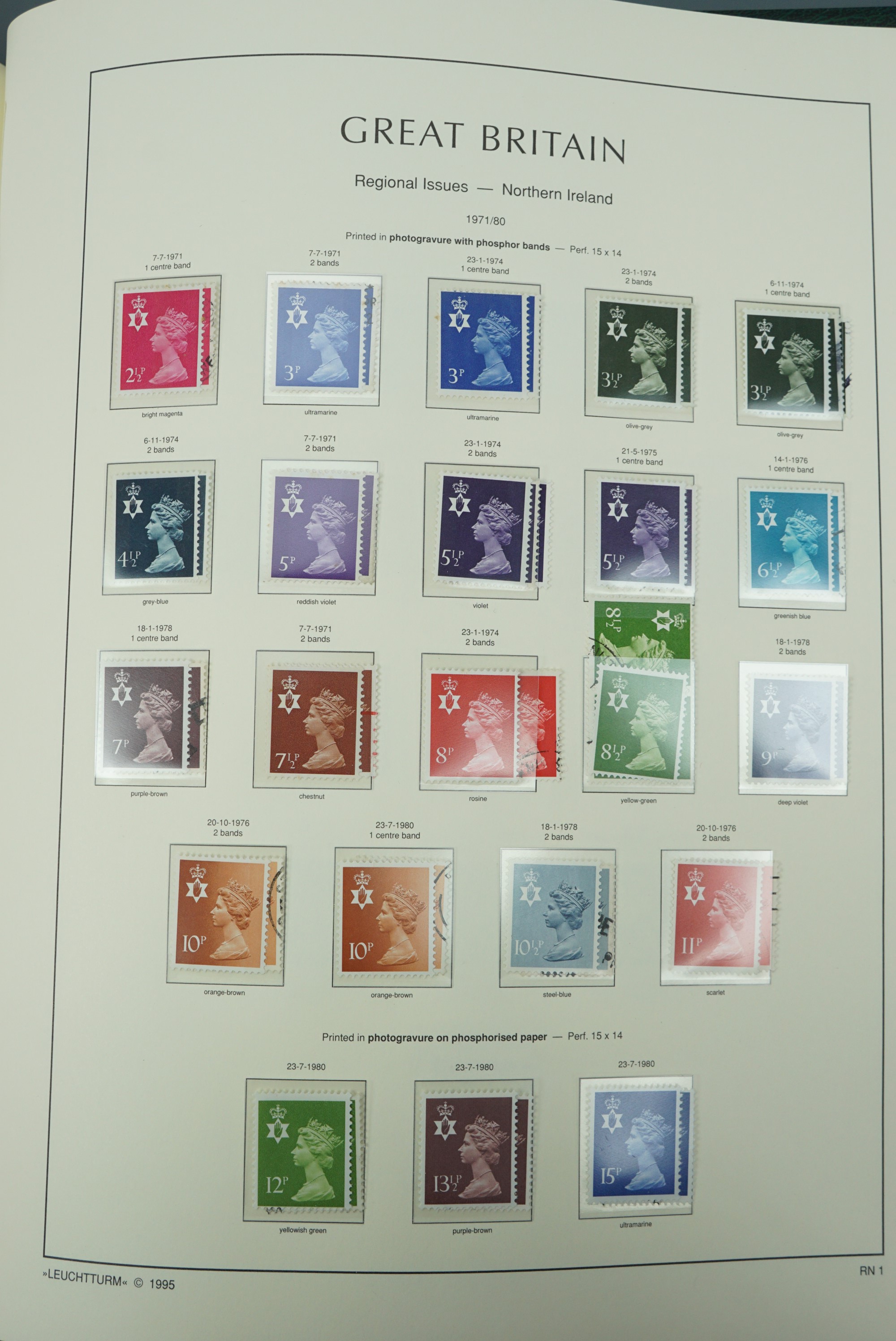 A Lighthouse album containing a large number of unfranked GB decimal stamps - Image 3 of 5