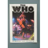 A 1974 Super-Star-Series The Who fold-out poster