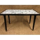 A 1950s - 1960s coffee table