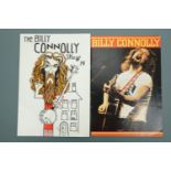 Two 1970s Billy Connolly tour programmes
