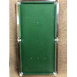 An Power Glide Embassy World Champion 6' snooker table with cues etc.
