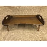 A late 19th / early 20th Century bed tray