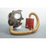 A Second World War British Military long hose respirator