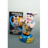 A boxed Duracell Globetrotter Bunny toy