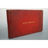 [ Shotgun, shooting, field sports ] A 1920s Indian printed and annotated game register, the ledger