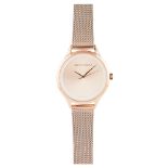 Reloj Armani "Exchange" señora en plaqué oro rosa. Mecanismo de quartz.