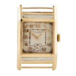 Reloj Baume & Mercier de pulsera unisex en oro bicolor, c.1940.