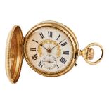 Reloj de bolsillo saboneta Paul Jeannot Genève en oro, tercer cuarto del s.XIX.