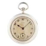 Reloj de bolsillo lepine Juvenia en plata, c.1900.