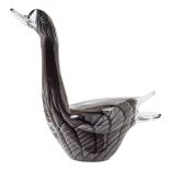 Manufactura Vicenzo Nason & Co. Cisne. Figura en cristal de Murano, c.1970.