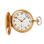 Reloj de bolsillo saboneta Berthqud en oro, primer cuarto del s.XX.