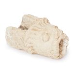 Surtidor de fuente romano en piedra marmórea, s.I d.C.