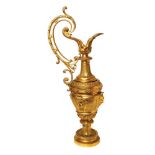 Gran jarra decorativa estilo Renacimiento en bronce, fles. del s.XIX.