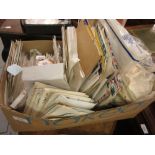 Large quantity of various stamps in albums together with a quantity of various First Day postal