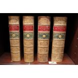 Four volumes ' Principles of Geology ', Twelfth Edition 1875, leather bound, together with eight
