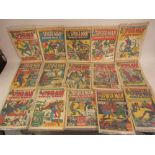 Collection of U.K. issue Spider-Man comics, including No. 1, 1973