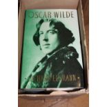 Seven volumes, letters of T.S. Eliot, biography of Oscar Wilde etc