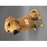 Large Beswick figure of a seated golden retriever dog