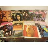 Quantity of various vinyl LP records