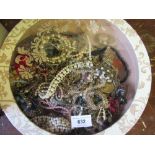 Quantity of various costume jewellery