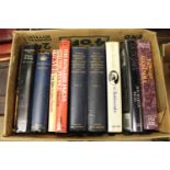 Nine various hard back volumes, biographies and diaries etc, Edward VII and Princess Alexandra,