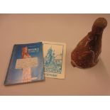 Margit Kovacs terracotta figure of a girl of conical form 6ins high