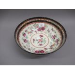 Samson Chinese style floral decorated porcelain bowl