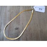 9ct Gold necklet 7.5G