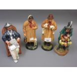 Royal Doulton figure ' Lambing Time ' HN1890, together with another ' The Shepherd ' HN1975, another