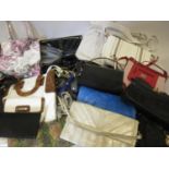 Quantity of various ladies handbags, together with a quantity of ladies belts