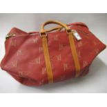 Louis Vuitton, special edition America's Cup holdall with original carrying strap, circa 1995