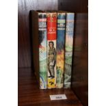 Captain W.E. Johns, four volumes with dust jackets, ' Biggles ', ' Pioneer Air Fighter ', ' The