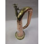 Early 20th Century copper bugle by Henry Potter and Co., London, 1912