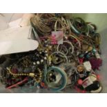 Large quantity of miscellaneous costume jewellery