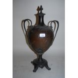 Large 19th Century copper Samovar (at fault)