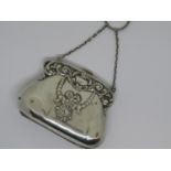 Small Birmingham silver purse