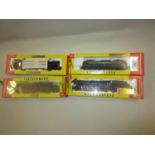 Fleischmann, group of four HO gauge boxed railway locomotives, numbered 4380, 4170, 4172 and 4175