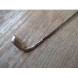 Silver mounted hat pin in the form of a golf club, together with other miscellaneous costume