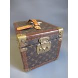 Louis Vuitton vanity case (no key or inner vanity case present)